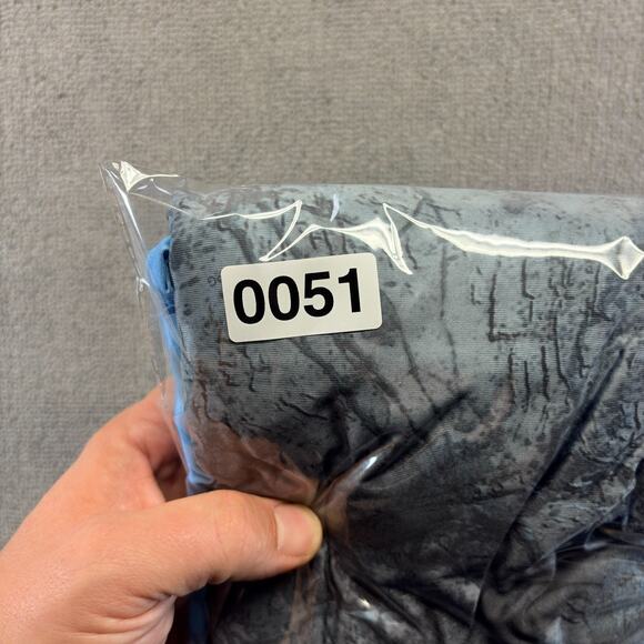 Habit UPF 40+ UV Protection Hooded Shirt Men's 2XL Blue Camo Fishing Performance - Picture 8 of 8